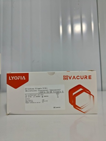 Vacure LYOFIA 25-hydroxy Vitamin D Kit test cassette 25 test