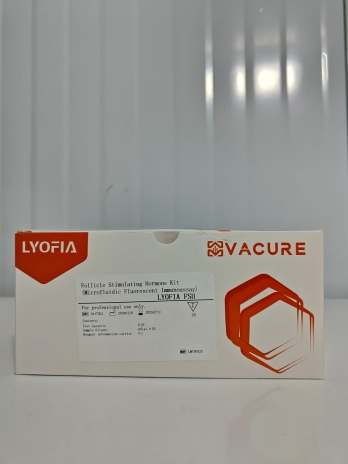 Vacure lyofia test cassete follicle stimulating Hormone kit 25 test